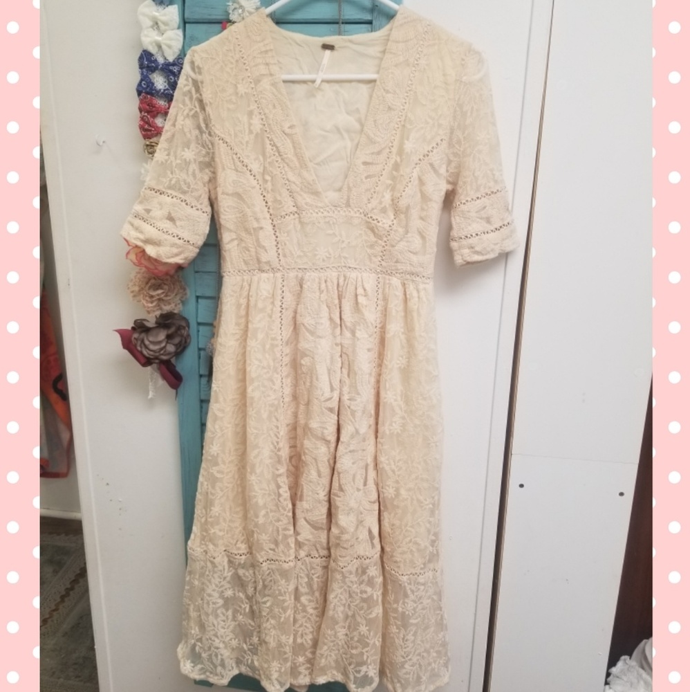 Free people lace dress